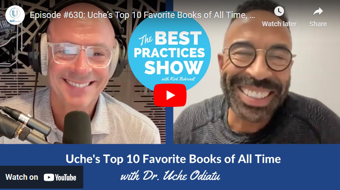 Episode #630: Uche’s Top 10 Favorite Books Of All Time, With Dr. Uche Odiatu